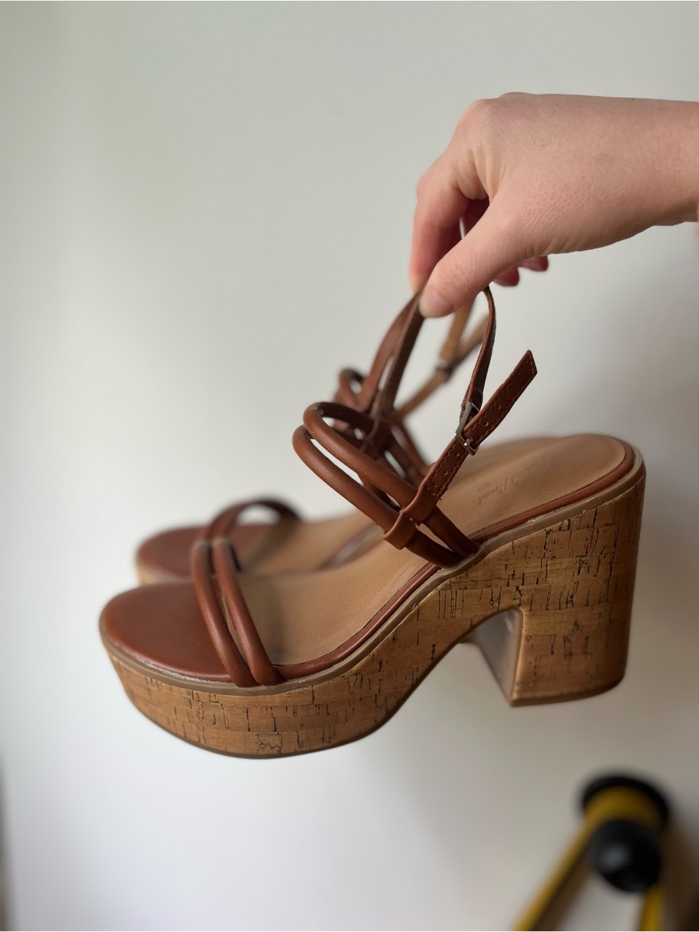 Universal Thread Brown Cork Platform Sandals